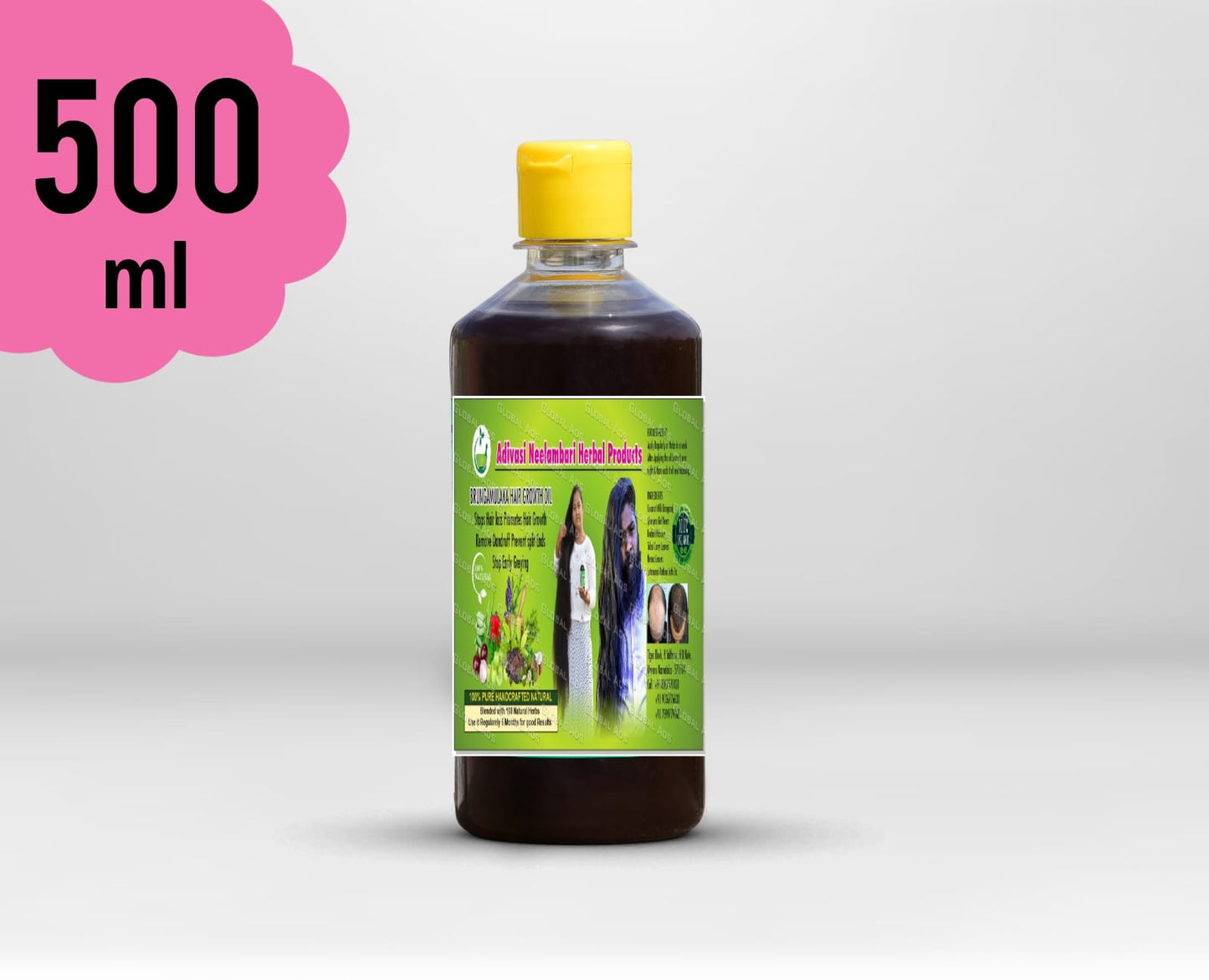Adivasi Neelambari Herbal Hair Oil🌿